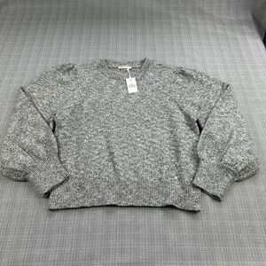 Marine Layer Heather Gray Crewneck Sweater